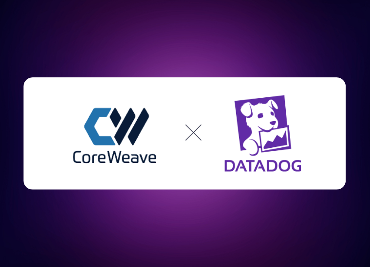 Monitor and Optimize Usage of CoreWeave Cloud with the New Datadog Integration
